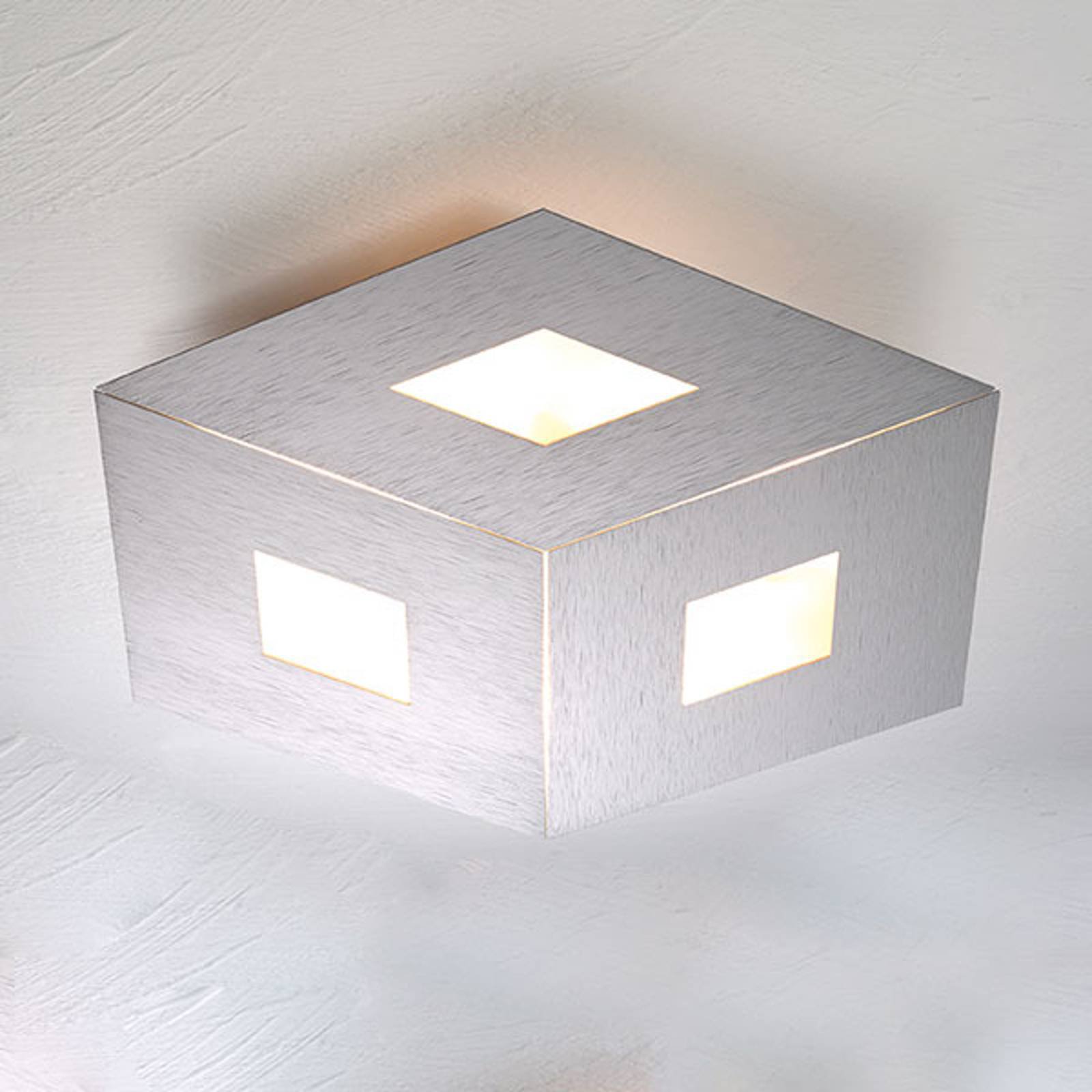 Bopp Box Comfort LED-taklampe sølv 45cm