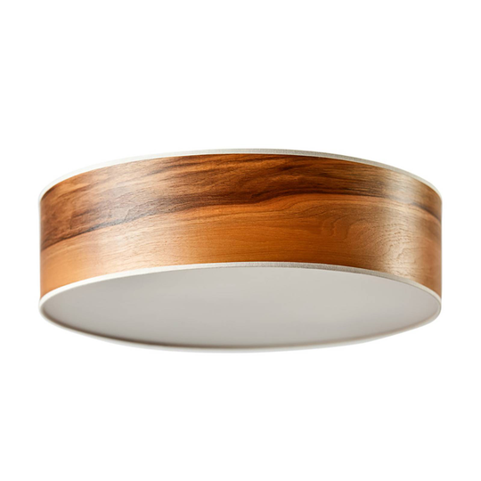 LeuchtNatur Discus taklampe 55 cm valnøtt europ