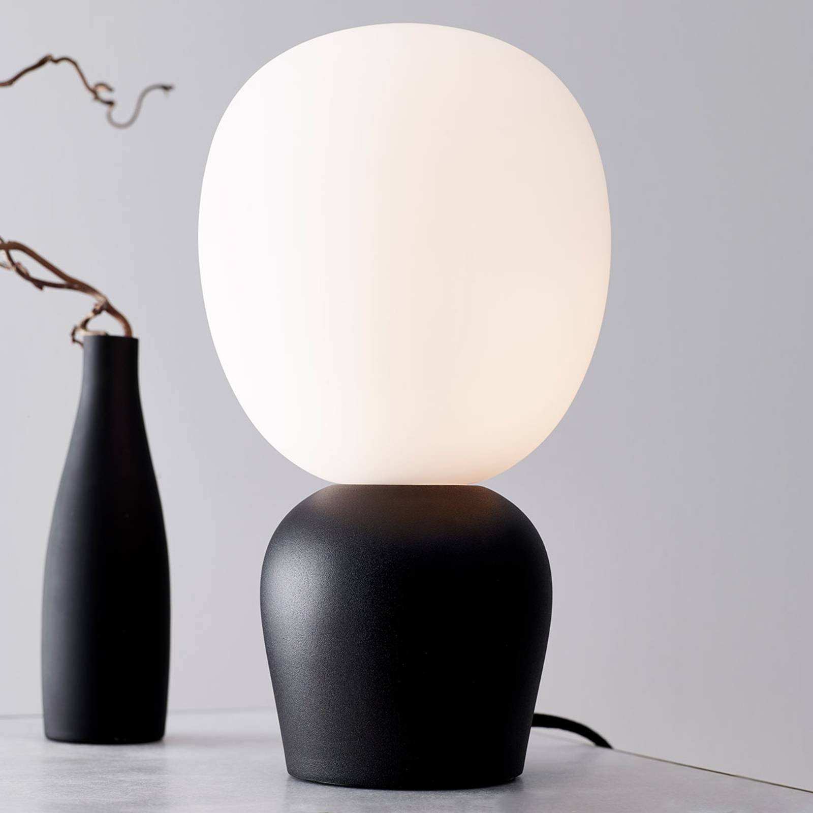 Bordlampe Buddy, svart