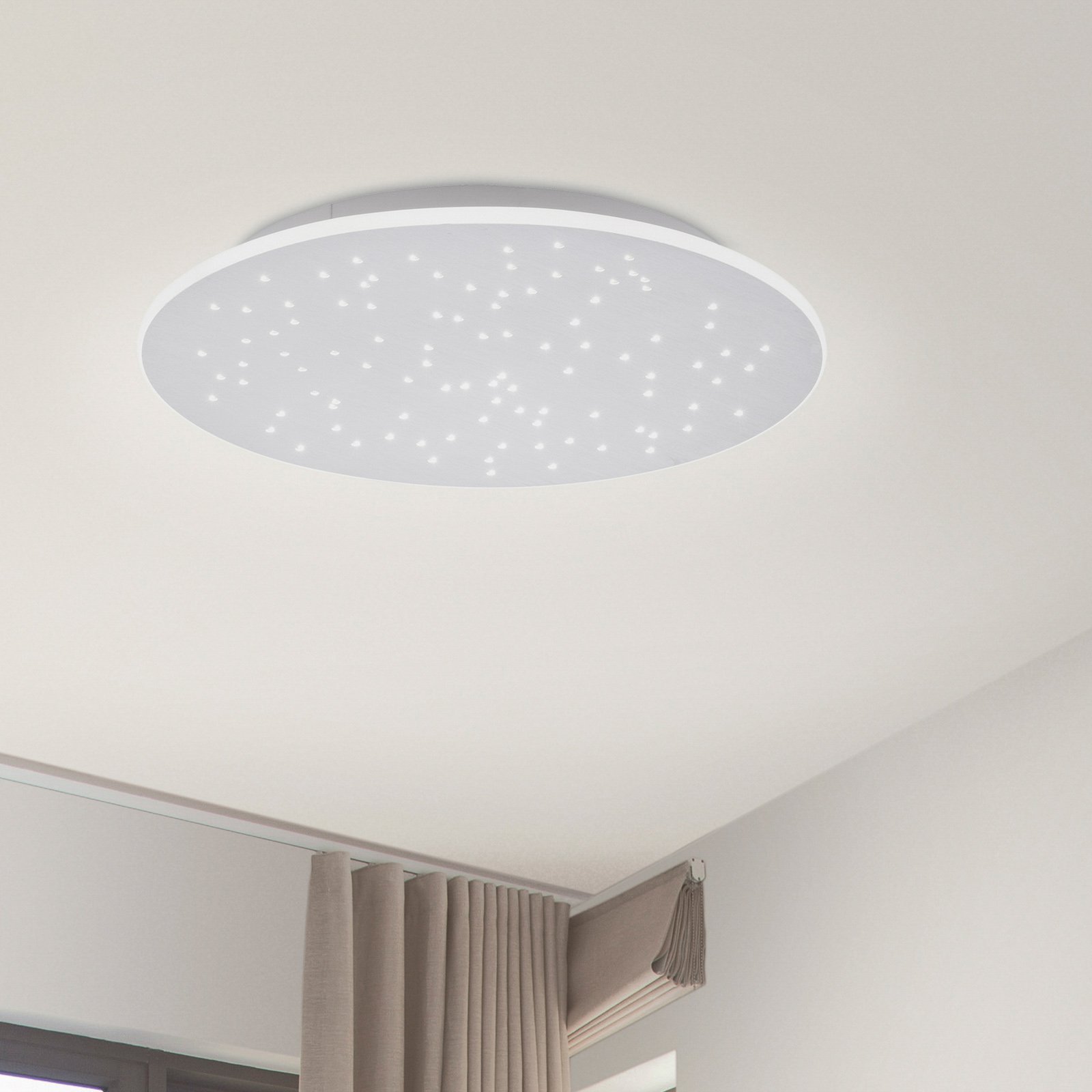 Paul Neuhaus Q-NIGHTSKY LED-taklampe, rund