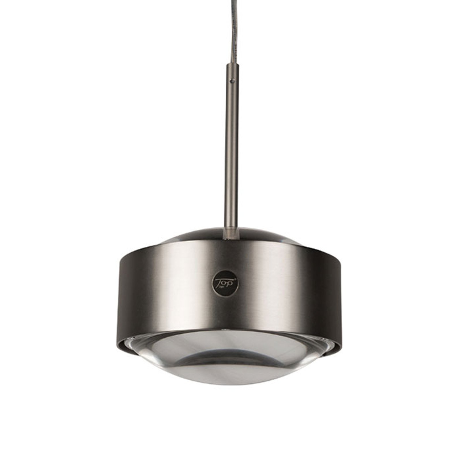 LED-vegglampe Puk Meg Maxx Drop Solo, nikkel