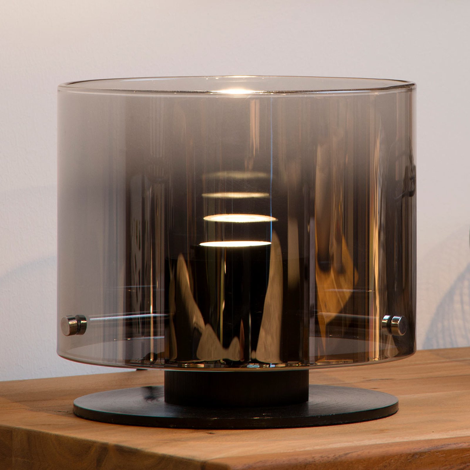 Owino LED-bordlampe med speileffekt