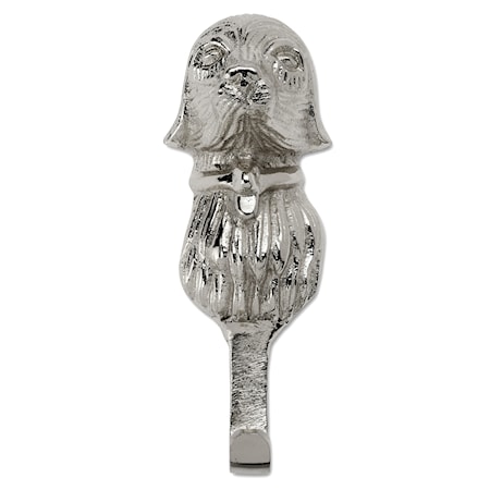 Hund Väggkrok Silver