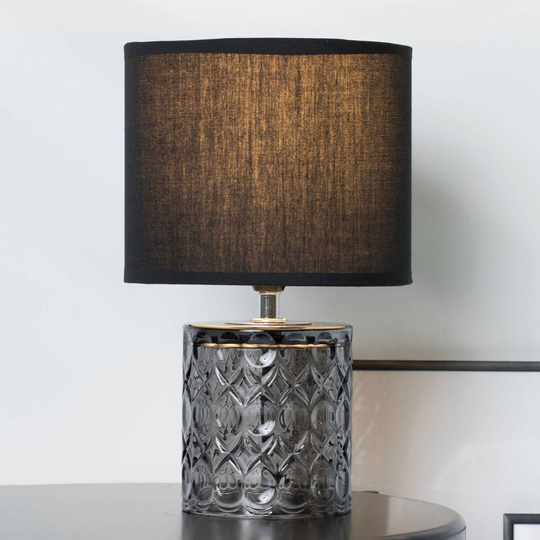 Pauleen Crystal Glow bordlampe med glassfot