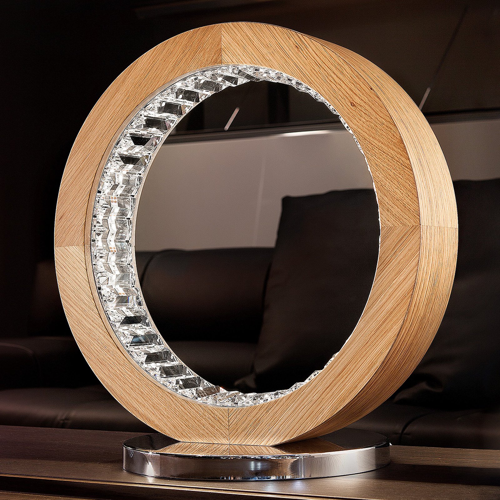 Raffinert LED-bordlampe Libe Round TL40