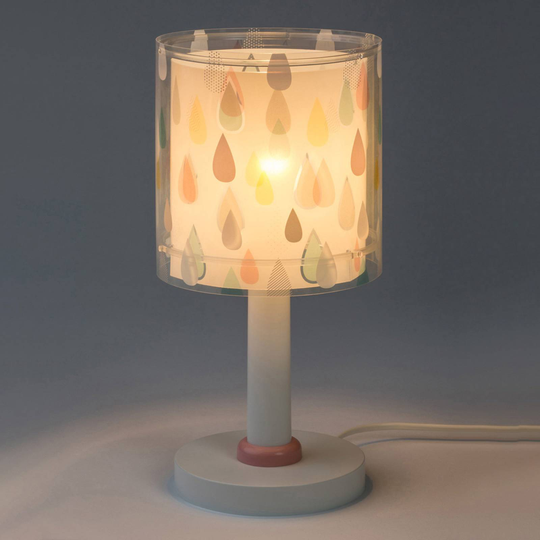 Dalber Color Rain bordlampe med dobbel skjerm