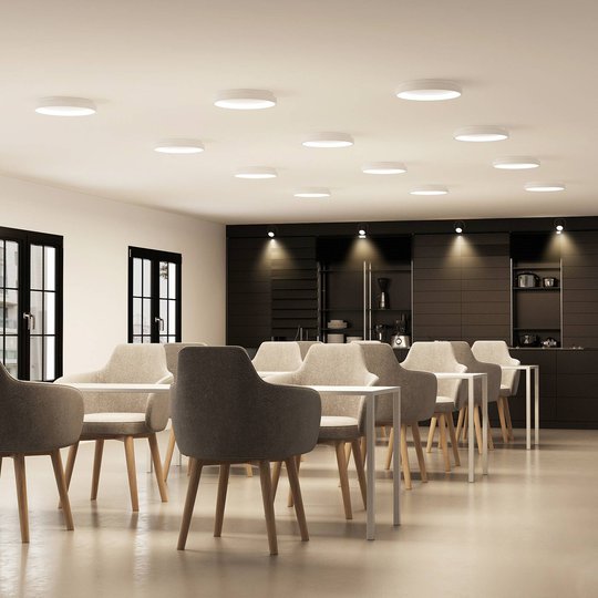 Arcchio Vivy LED-taklampe, hvit, 38 cm