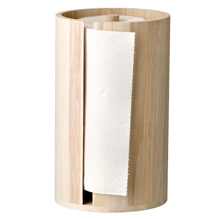 Kjøkkenspapirsholder Natur Keisertre 14,5x25,5cm