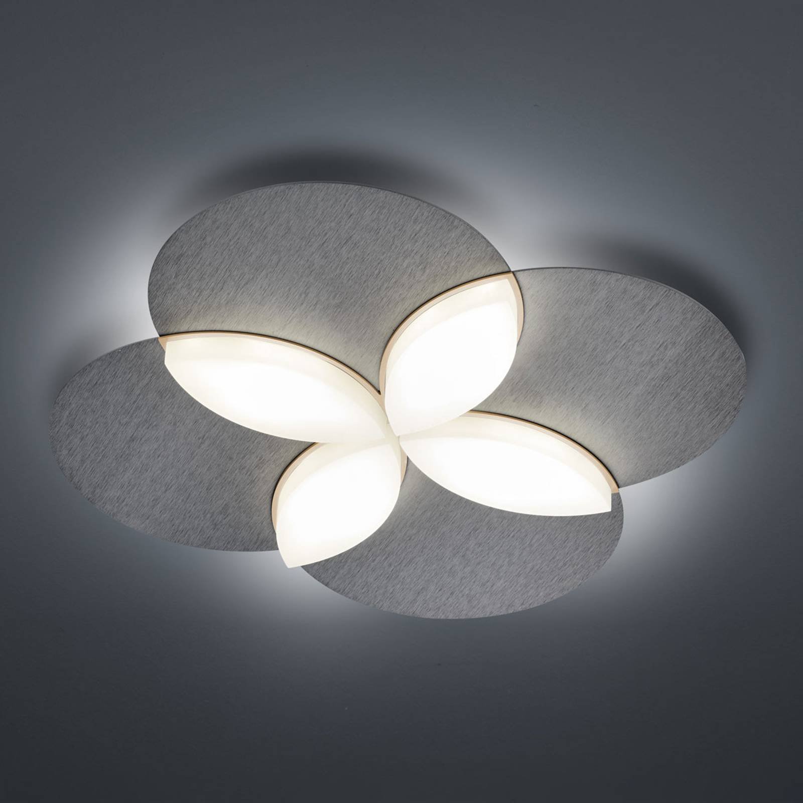 BANKAMP Spring LED-taklampe, antrasitt matt