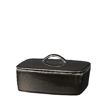 Smørskål Nordic Coal 15x12 cm