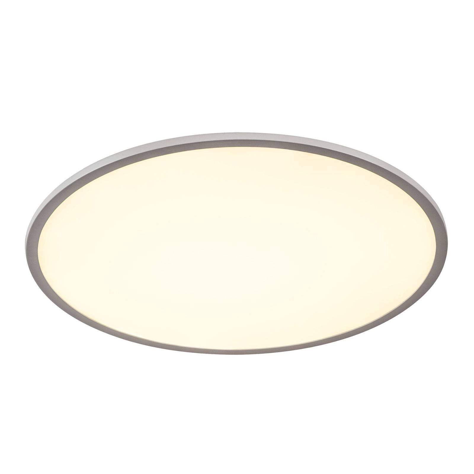 SLV Panel 60 LED-taklampe, 3 000 K, sølvgrå