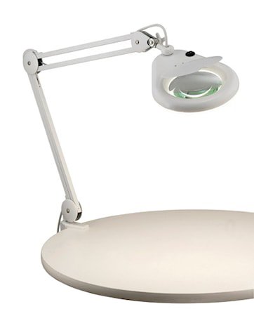 Halltorp Bordlampe Hvit
