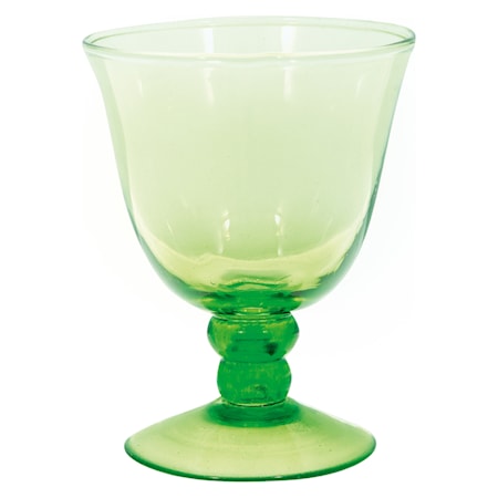 Wine vinglass medium, grønn