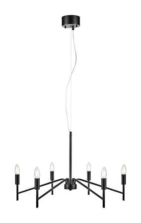 Monarch Hengelampe 6 Svart