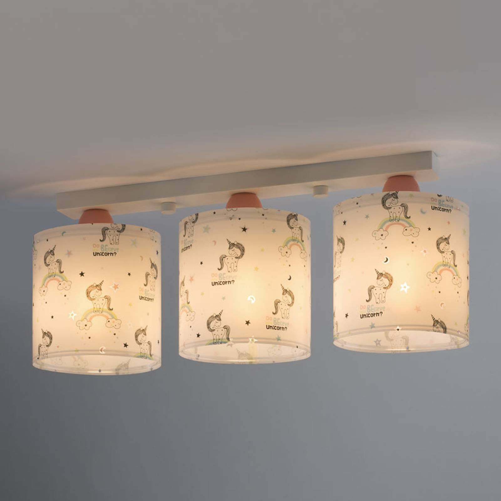 Taklampe Unicorns 3 lyskilder