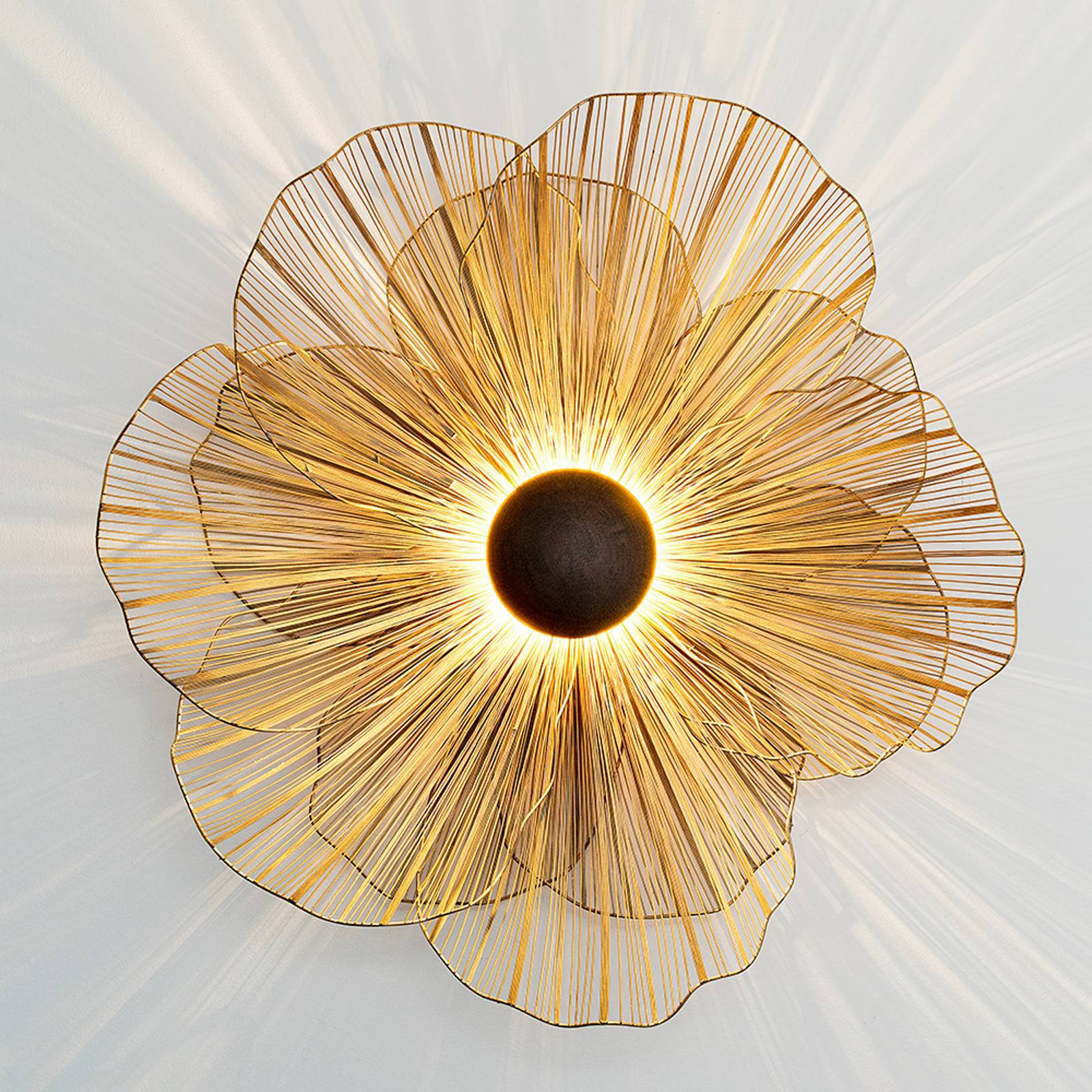 Blomstrete vegglampe Tremolo stor