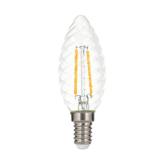 LED-mignonpære E14 3 W 2 700 K filament vridd
