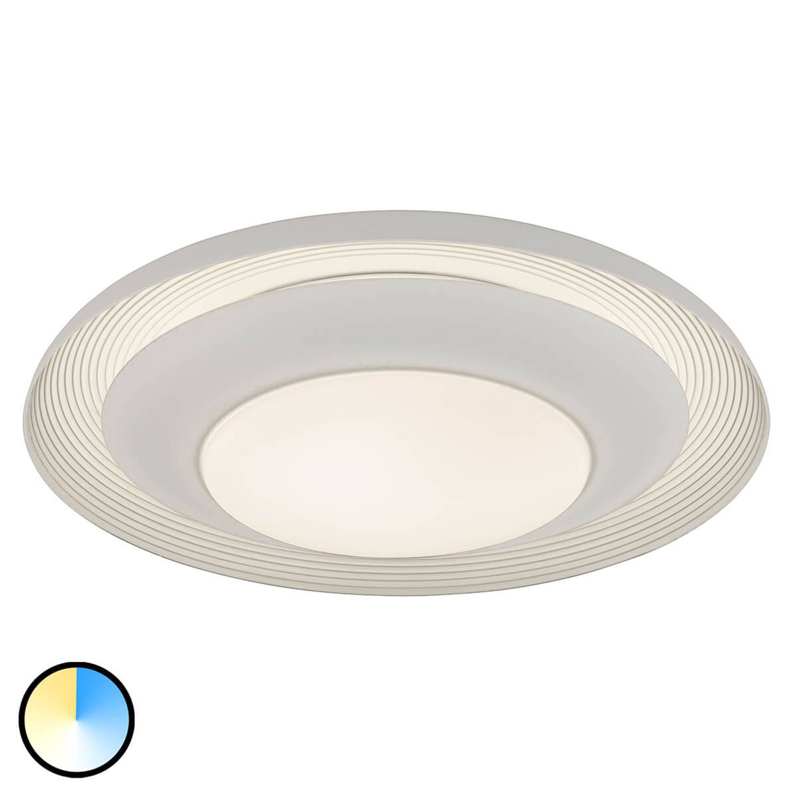 Lysfarge kan skiftes - LED-taklampe Canicosa