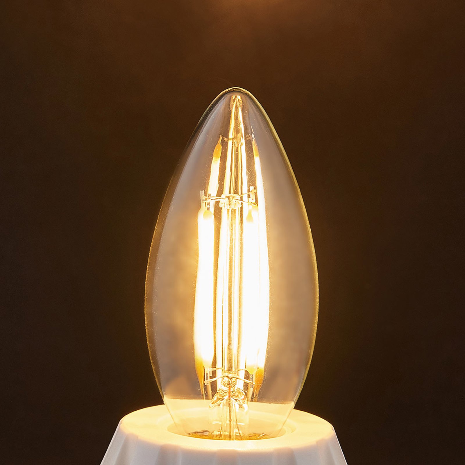 E14 LED-mignonpære filament 4 W, 470 lm, 2 700 K