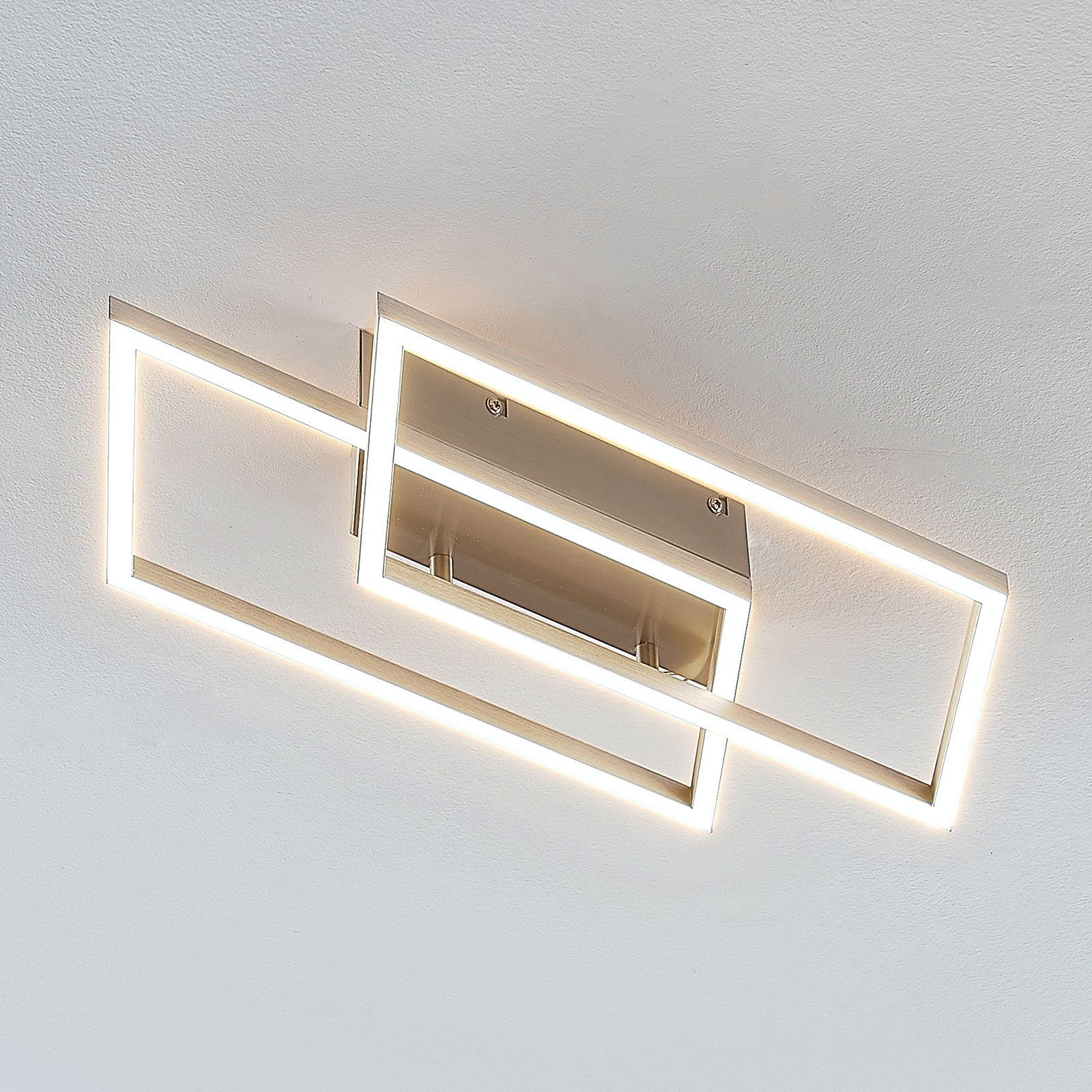 Quadra – LED-taklampe, dimbar med bryter