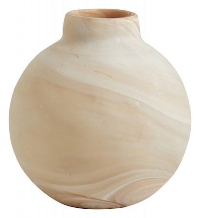 Mamari vase, lyserosa/sand