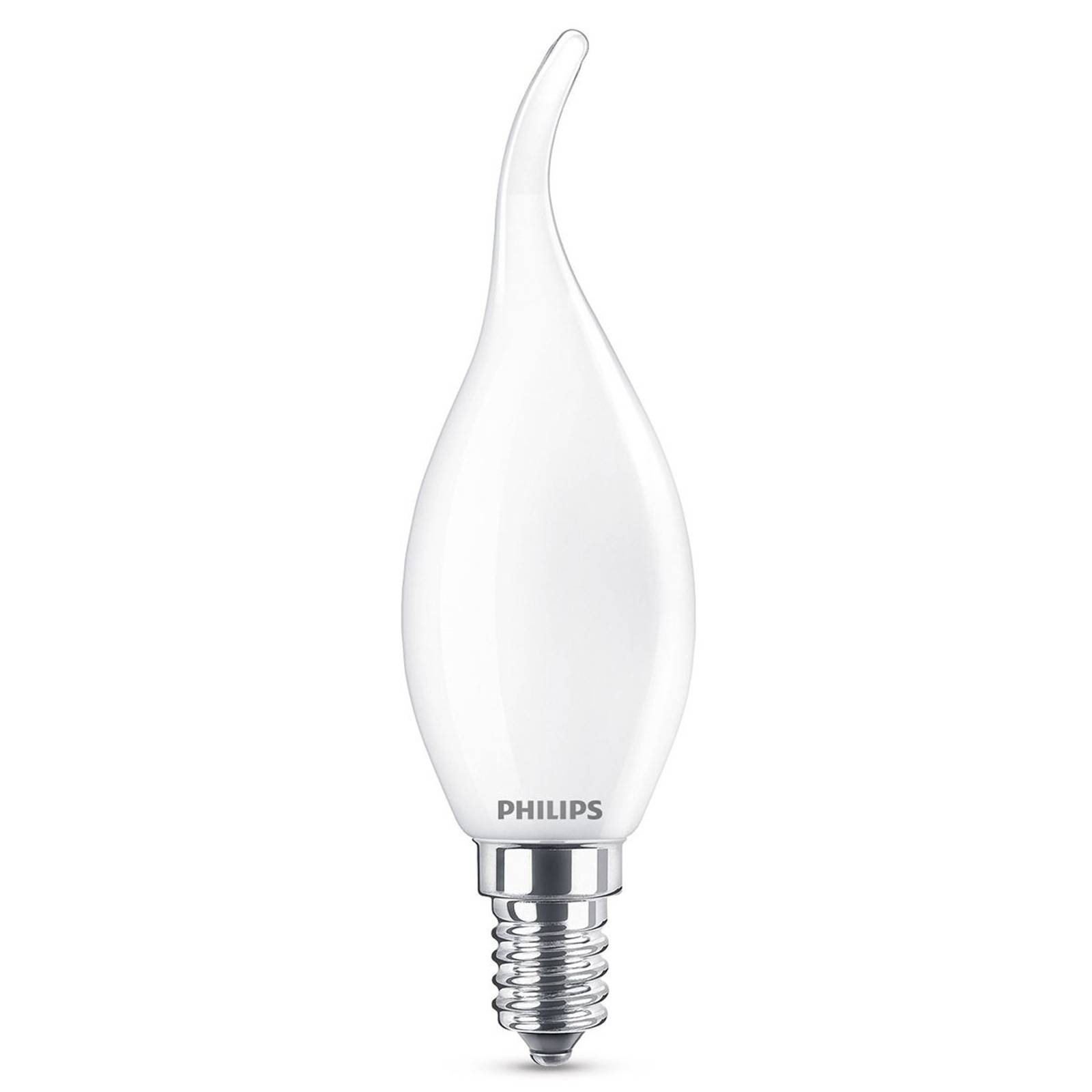 E14 BA35 2,2W LED-mignonpære vindstøt 2 700K matt