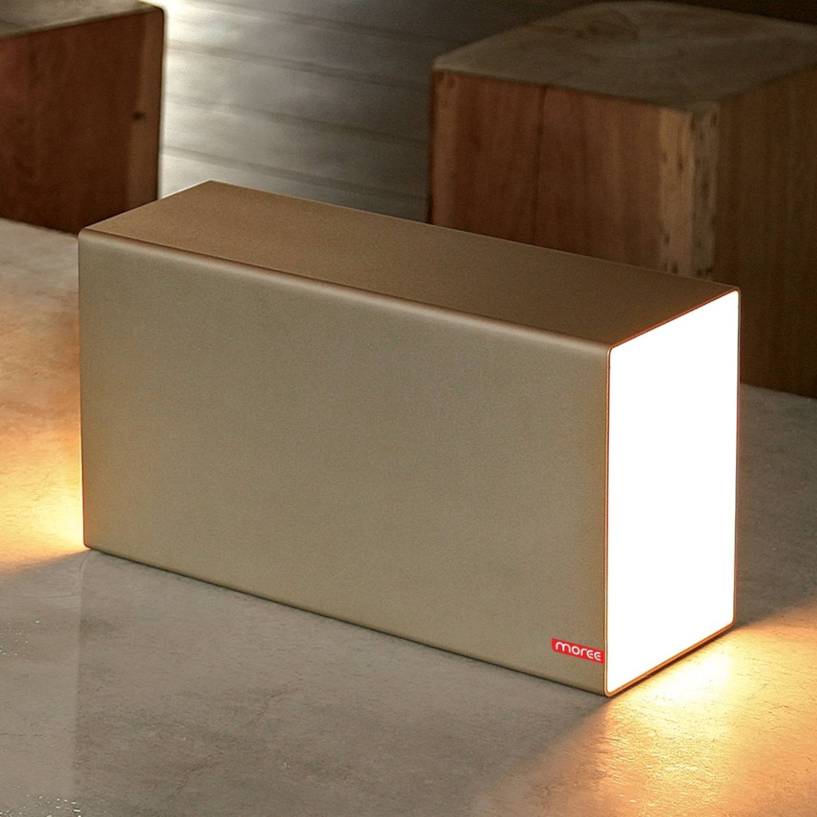 ERASER 380 - uttrekkbar bordlampe, champagne