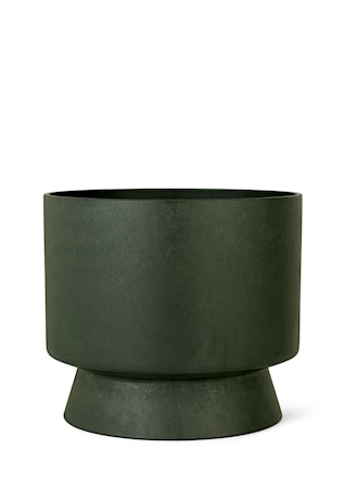 Ro blomsterkrukke Ø30 cm, grønn
