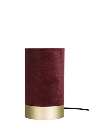 Bordlampe Velvet - Rød
