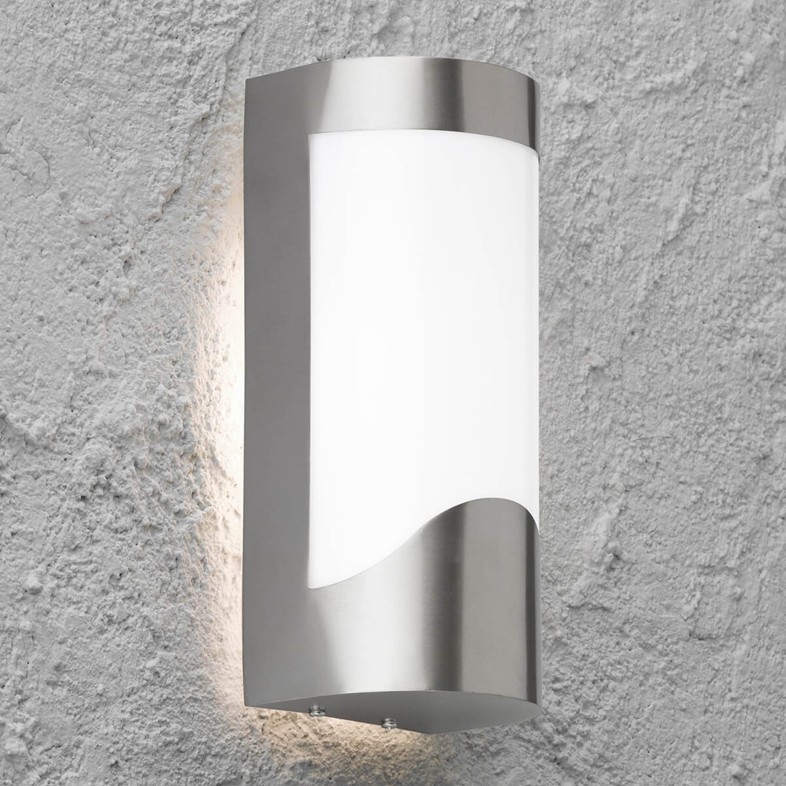Utevegglampe Foix av rustfritt stål