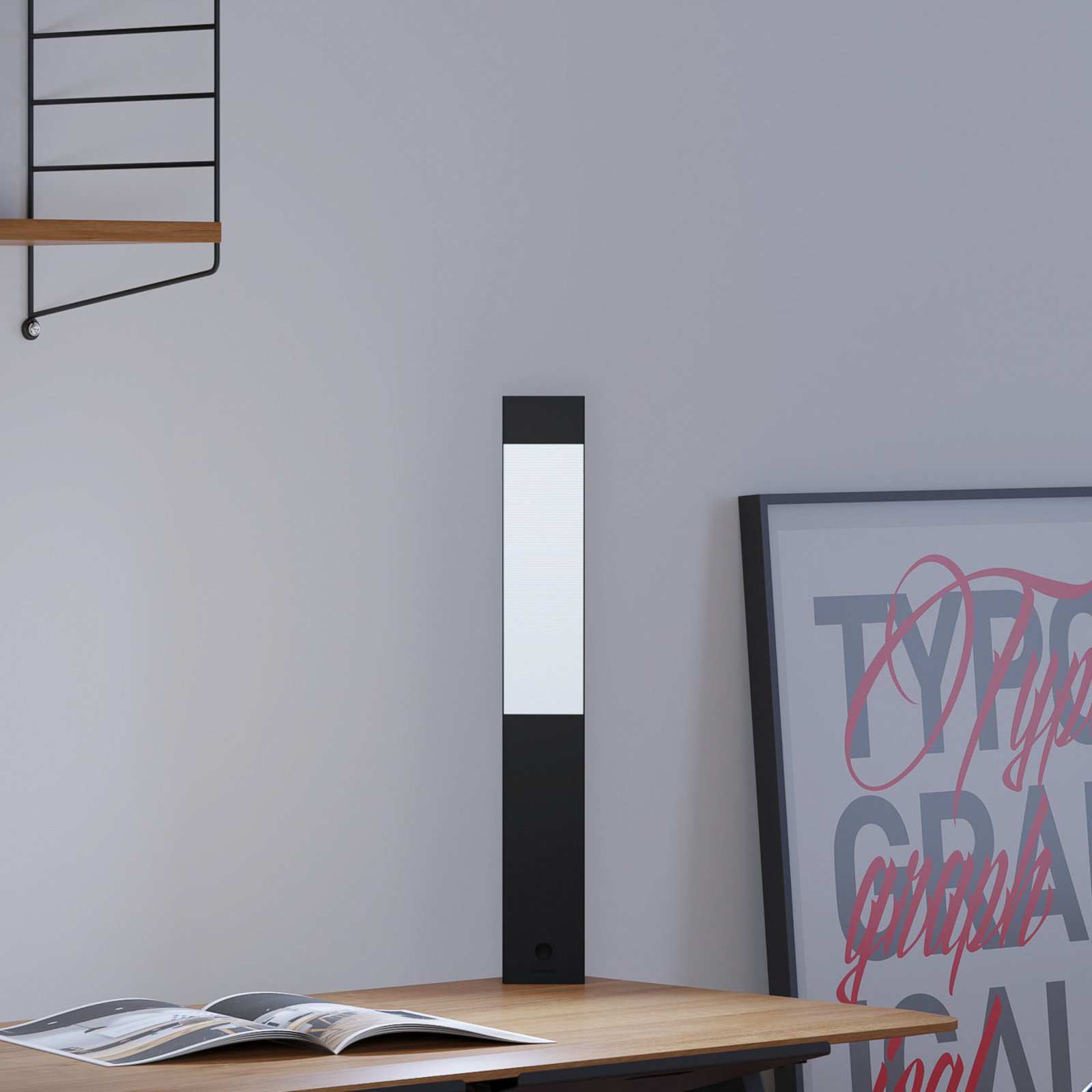 Regent Joker LED-bordlampe, svart