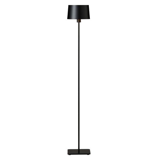 Gulvlampe Cuub av metall, svart