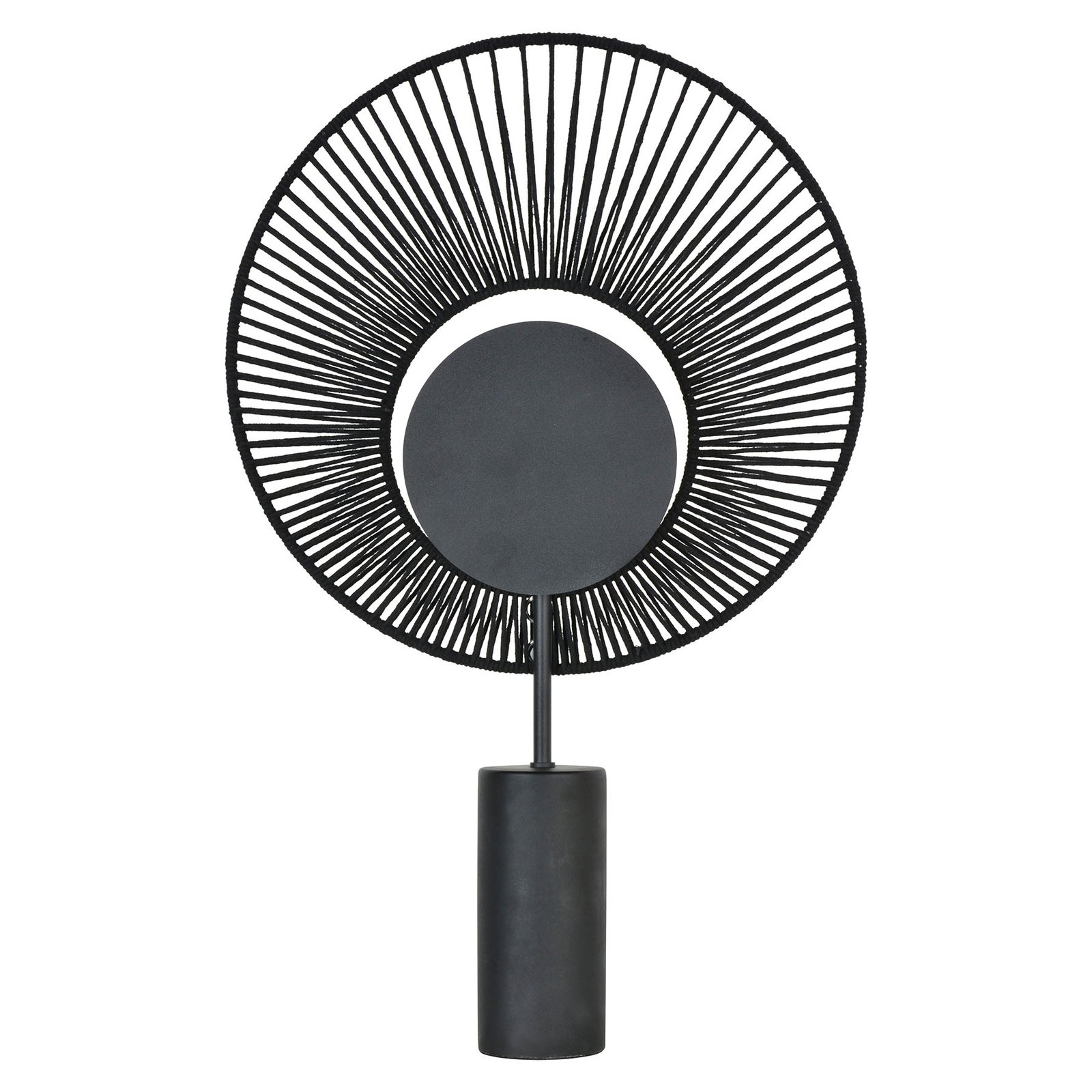 Forestier Oyster designer-bordlampe, svart