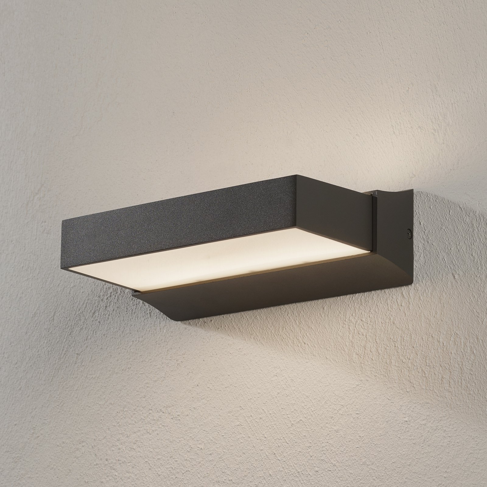 Utendørs LED-vegglampe Cuando, up/down