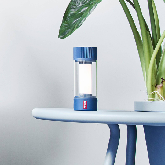 Fatboy LED-bordlampe Tjoepke med batteri, blå
