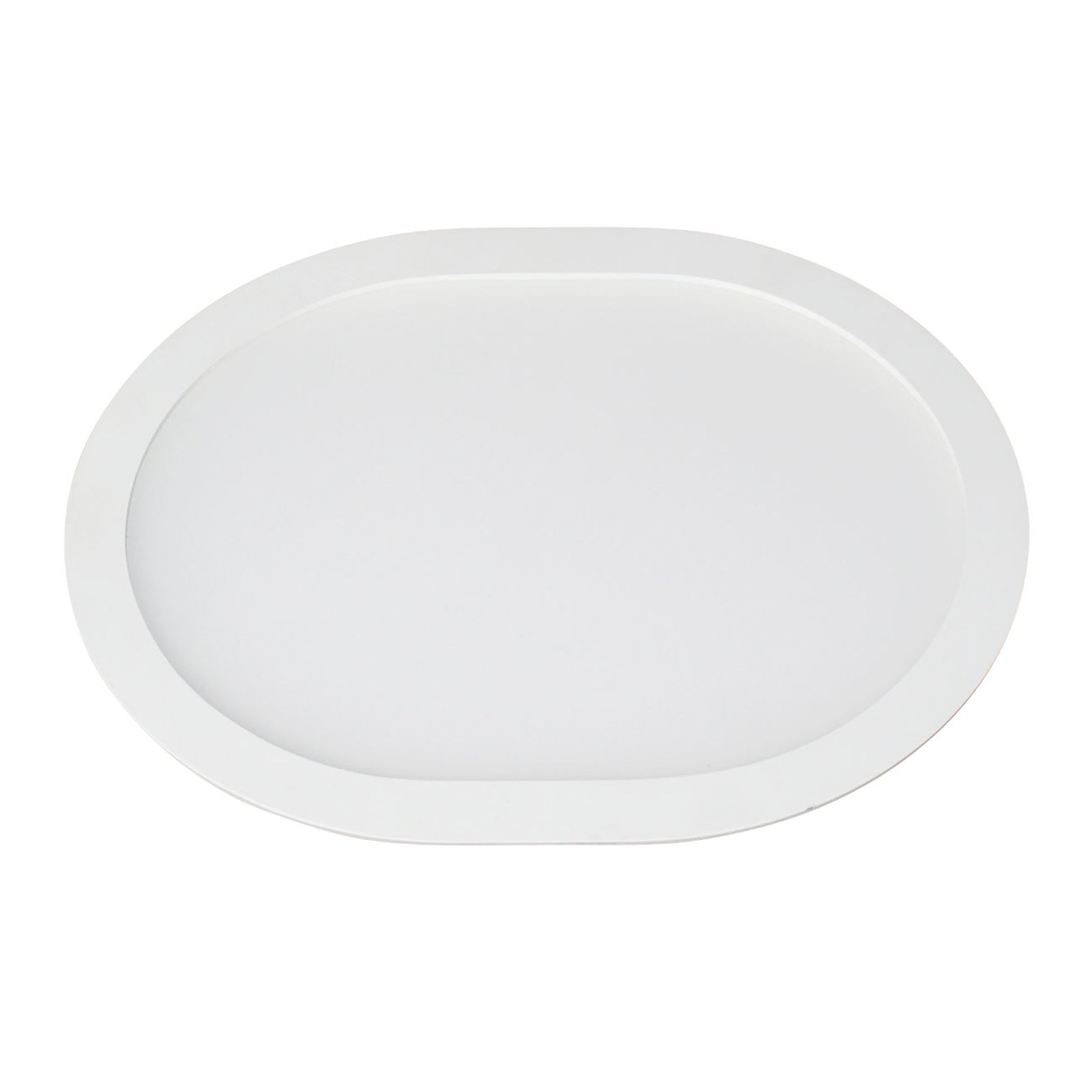 LED-innfellingspanel Ovale 4 500 K, 26 cm x 21,6cm