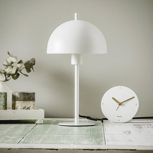 Schöner Wohnen Kia bordlampe, hvit, høyde 34 cm