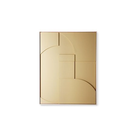 Framed Relief Art Panel Sand A Medium