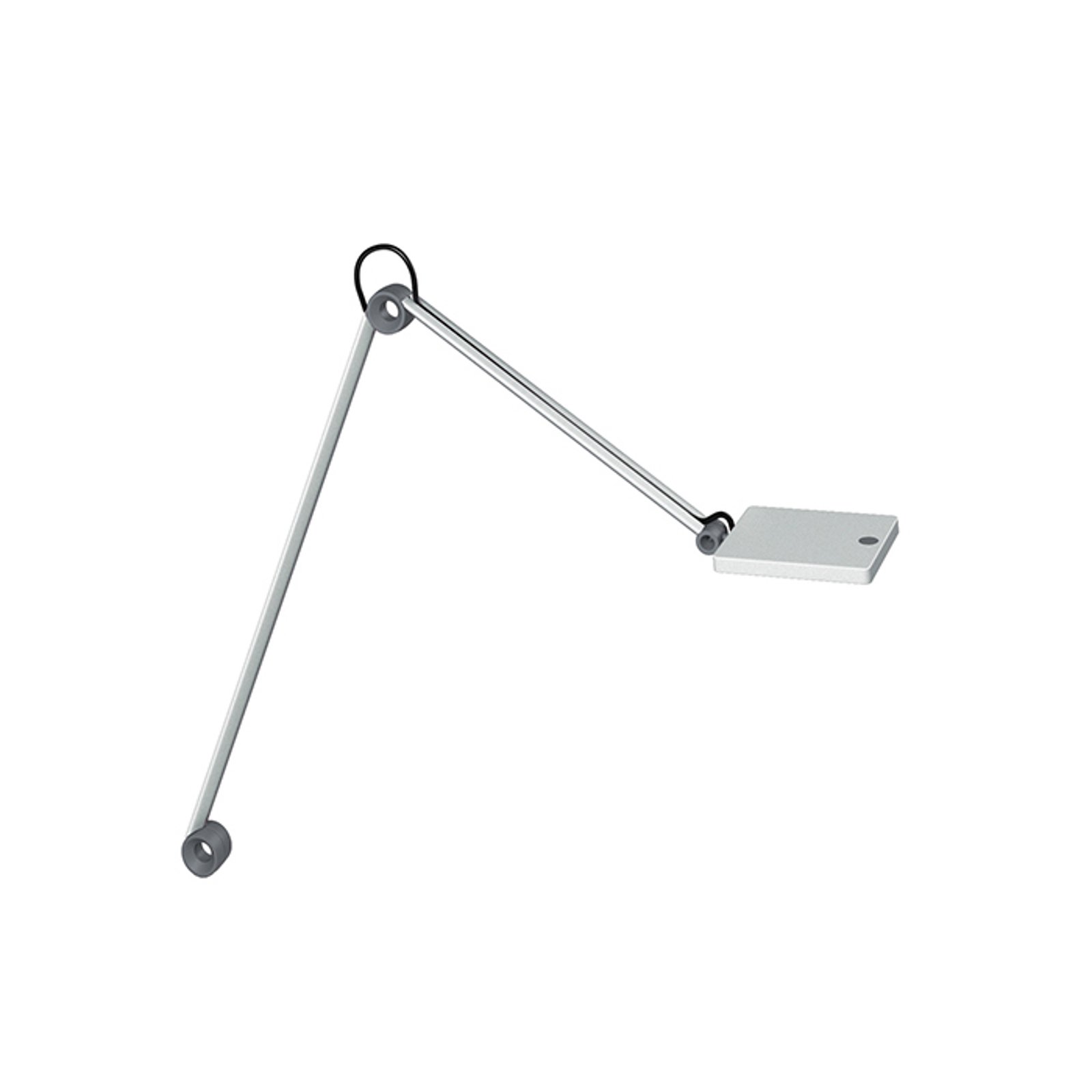 Arbeidsplasslampe PARA.MI FTL108 R sølv 4 000 K