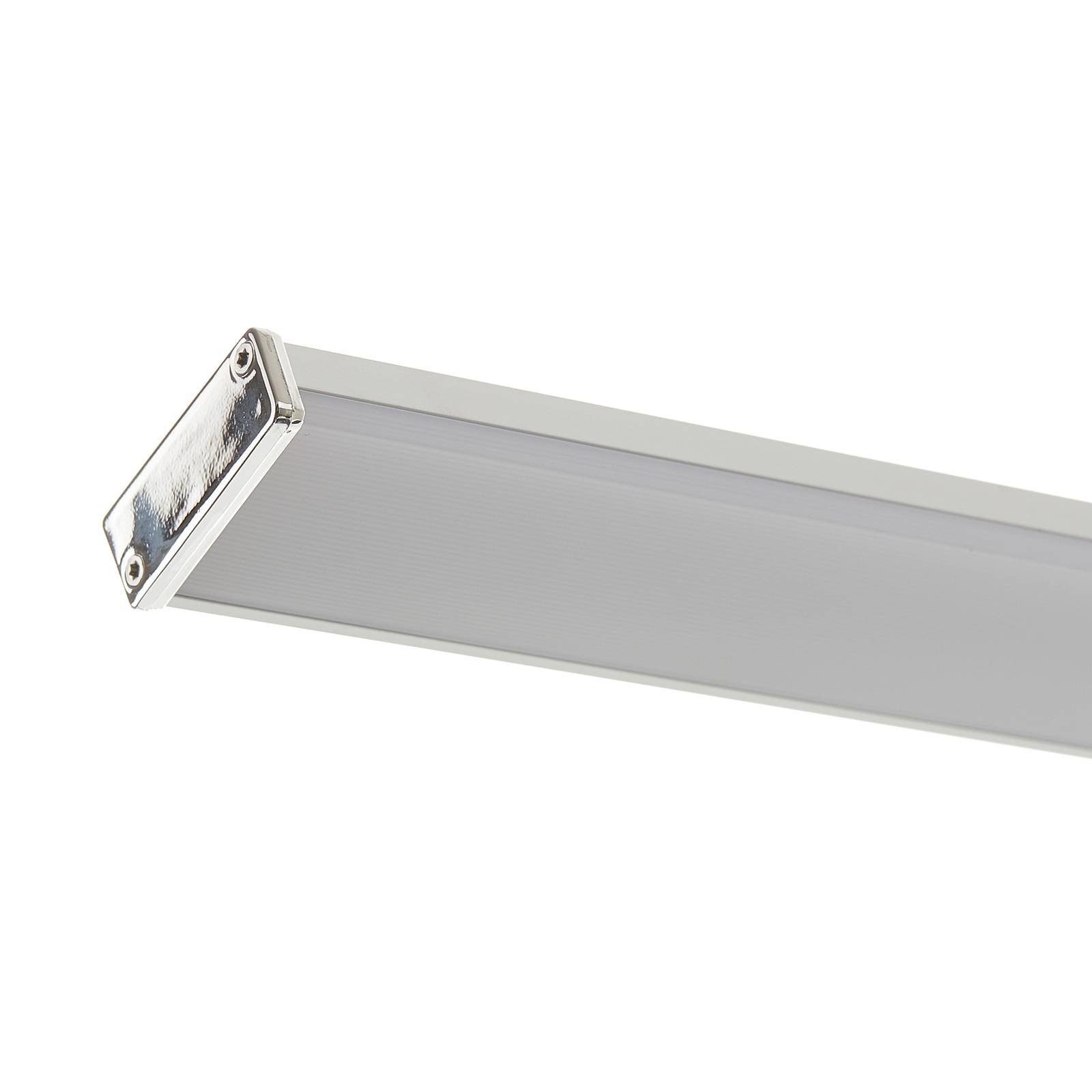 Lucande Pamela LED-speillampe krom 90 cm