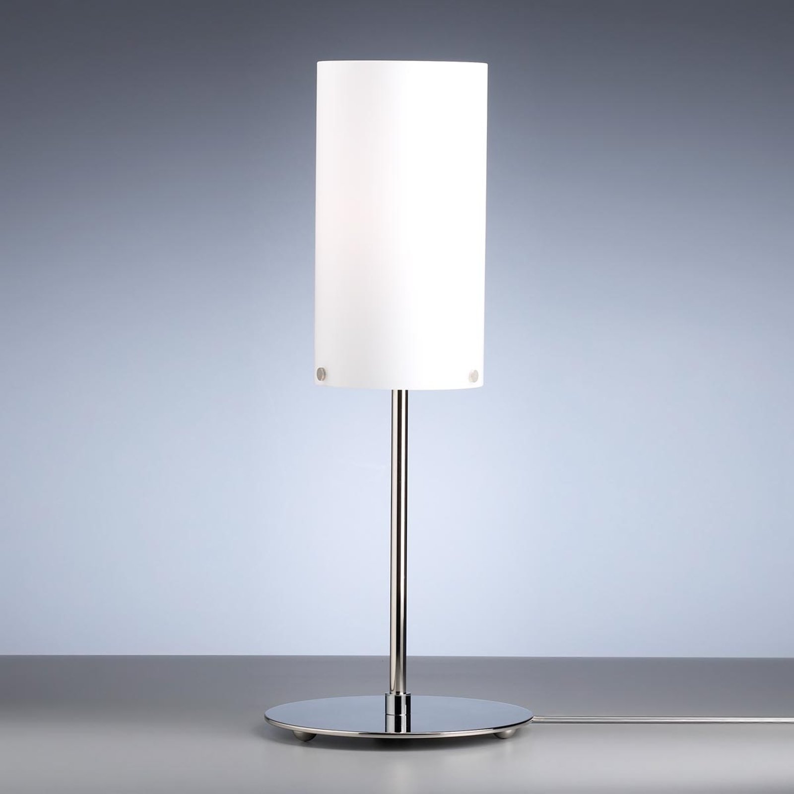 Sylinderformet bordlampe fra Walter Schnepel