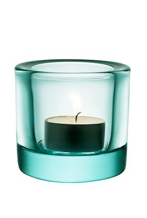 Kivi lyslykt 60 mm vanngrønn /gavefrp