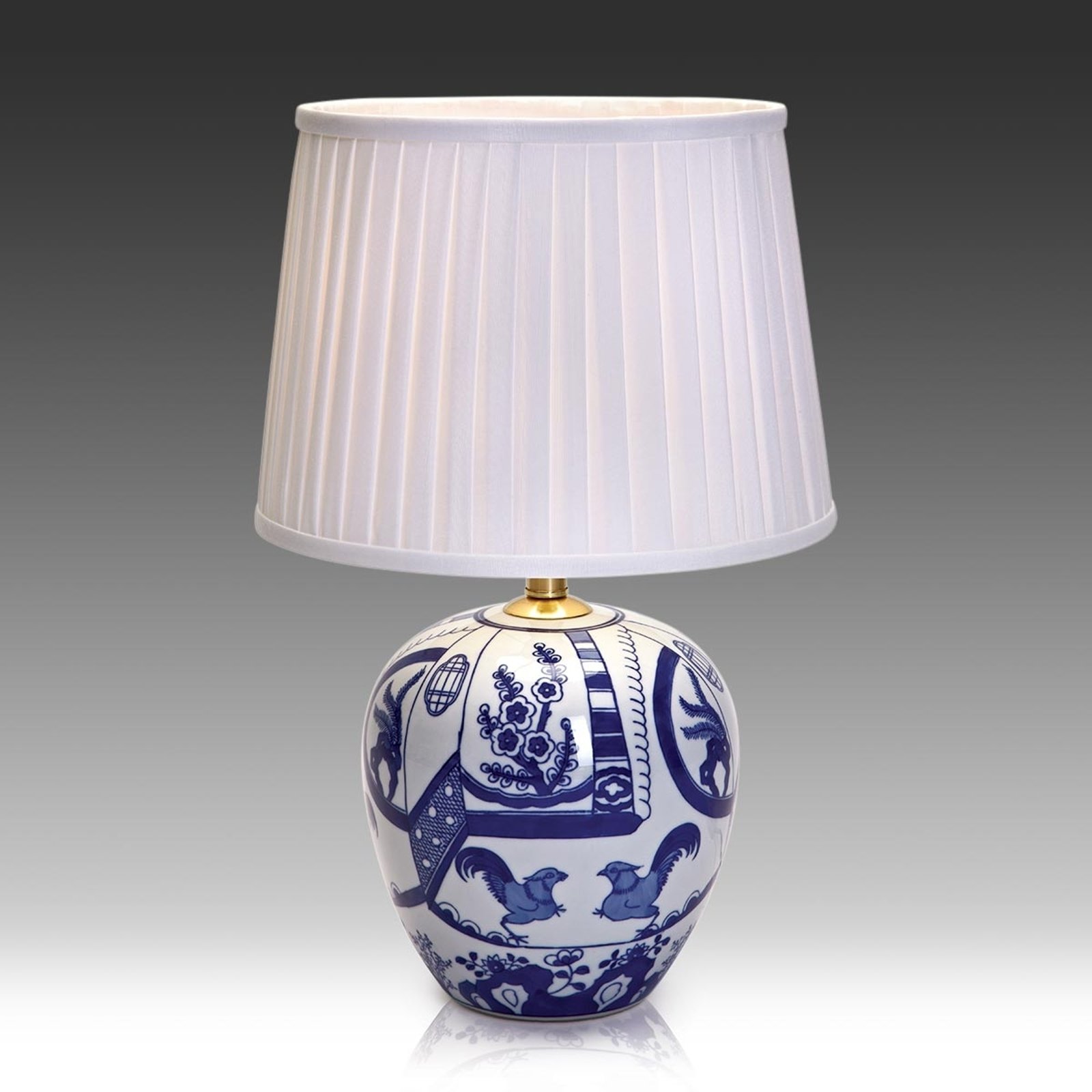 Göteborg - stilig bordlampe 45 cm