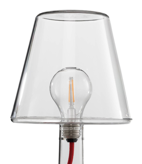 Fatboy Transloetje LED-bordlampe, transparent