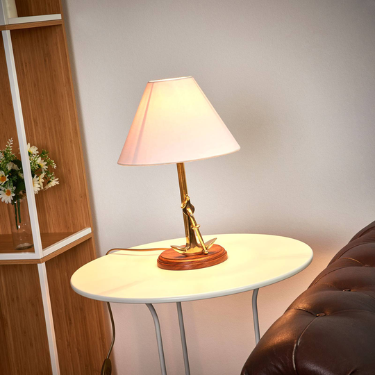 Original bordlampe Anchor i messing