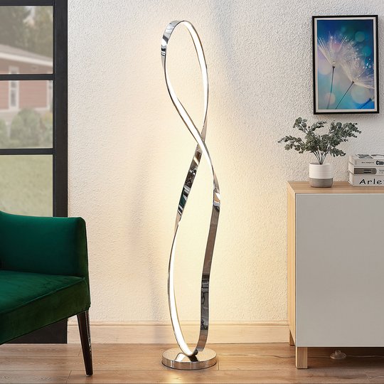 Lucande Xalia LED-gulvlampe