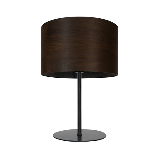 Envolight Veneer bordlampe røykt eik Ø17,5cm