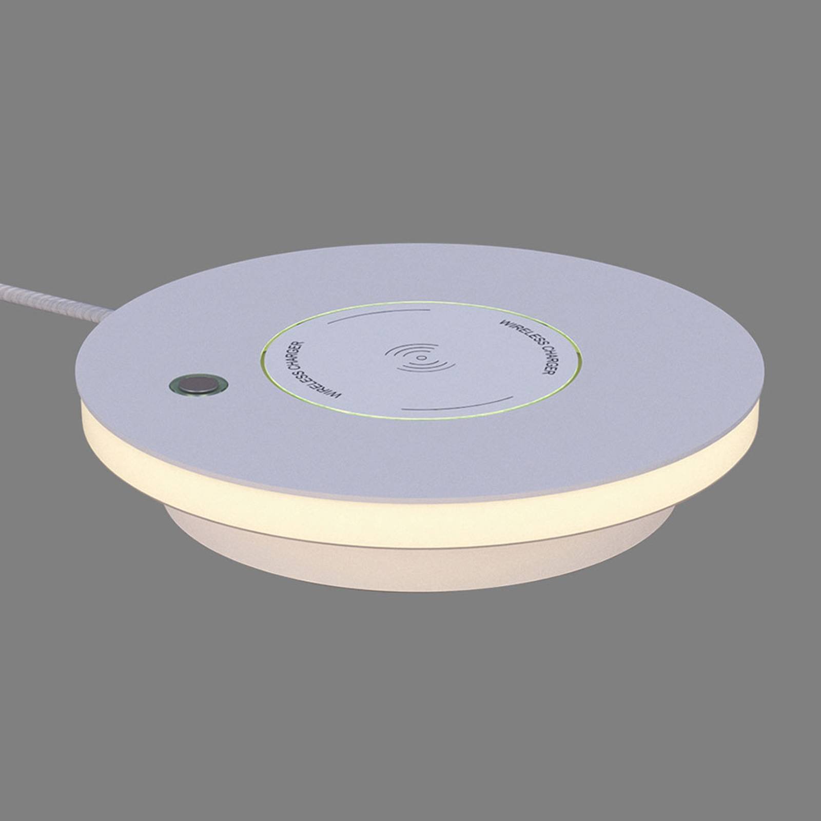 LED-bordlampe Ekil, QI-ladestasjon, hvit