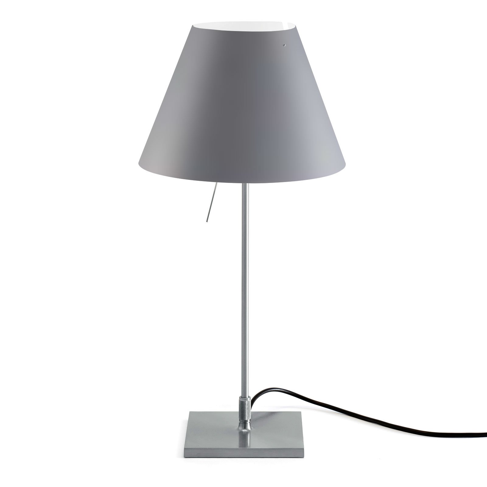 Luceplan Costanzina bordlampe alu, betonggrå