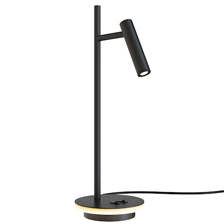 Estudo bordlampe, svart